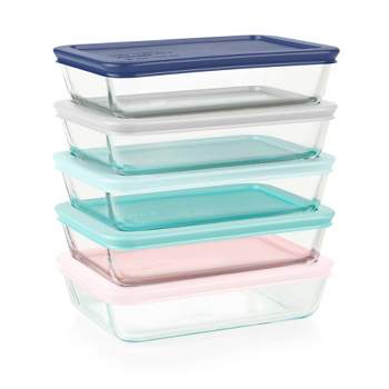 Pyrex 22pc Glass Food Storage Container Set : Target