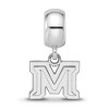 Black Bow Jewelry Sterling Silver Montana State Bobcats NCAA Bead Charm - 3 of 4