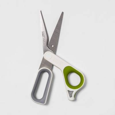 Joseph Joseph PowerGrip All-purpose Kitchen Scissors with Integrated Herb Stripper