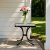 Karl Home| 18in. Square Outdoor Side Table, - 3 of 4