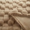 Grungis 1 PCS 50x60" Faux Fur Throw Blankets,Soft Blankets for Bedroom - 3 of 4
