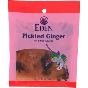 Eden Foods Sliced Pickled Ginger -Case of 1 - 2.1 oz - 1 of 1