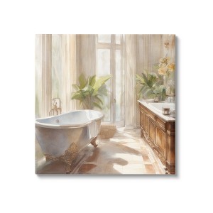 Stupell Industries Sunlit Bathroom View, 24" x 24" - 1 of 4