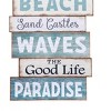 Beachcombers Sand Sunshine Relax Wall Art Décor 14.2 x 31.5 x 0.98 Inches. - 3 of 4