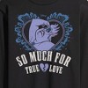 Men's - Disney Villains - Ursula So Much For True Love Long Sleeve Graphic T-Shirt - 2 of 4