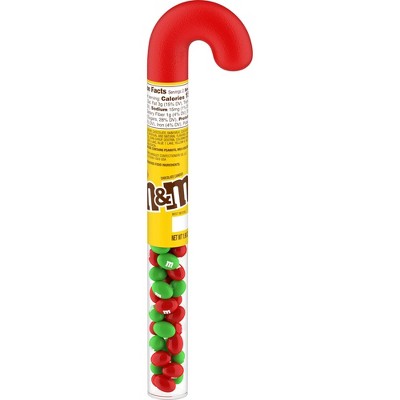 M&M's Peanut Holiday Cane - 1.74oz