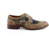 Ferro Aldo Mens Julian MFA19266A Wing-tip Plaid Spectator Derby Dress Shoes - 2 of 4