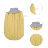 Unique Bargains Double-sided Gloves Bath Towel for bathroom 5.51"x9.06" 1 Pc - 3 of 4