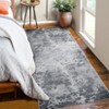 Washable Flatweave Modern Abstract Area Rug, Stain Resistant Non-Slip Floor Carpet Accent Rug for Bedroom Dining Living Room Entry - 3 of 4