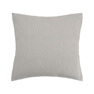 EY Essentials 26" x 26" Simone Ash Cotton Euro Sham - Machine Washable - 1 of 4