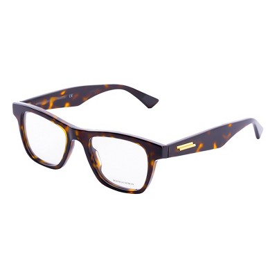 Bottega Veneta BV 1120O 002 Unisex Square Eyeglasses Havana 51mm