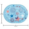 Creative Converting Patriotic Party Oval Paper Plates 24ct - 3 of 3
