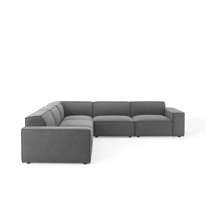 5pc Restore L Shaped Sectional Sofa - Modway, 4 of 14