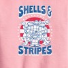 Boys' - Teenage Mutant Ninja Turtles - Shells And Stripes Graphic Long Sleeve Fleece Sweatshirt - 2 of 4