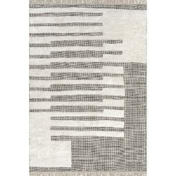 Emily Henderson x RugsUSA - Hyperion Tasseled Cotton and Wool Area Rug