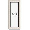 PosterPalooza | Panoramic Minimalist Shadow Box Silver Picture Frame - UV Acrylic, Backing, Hanging Hardware - 2 of 4