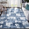 Washable Modern Abstract Living Room Bedroom Area Rugs, Geometric Print Large Throw Carpet for Dining Room - 4 of 4