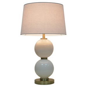 Glass Table Lamp with Touch On/Off White - Pillowfort , Size: Lamp Only