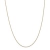 Black Bow Jewelry 0.9mm 14k Yellow Gold Classic Cable Chain Necklace - 3 of 4