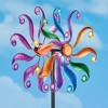 Collections Etc Colorful Rays Double-Sided Wind Spinner Stake, 48" H 13 X 6.75 X 48 - 4 of 4