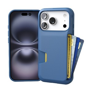 Smartish iPhone 17 Wallet Case - Wallet Slayer Vol 1 - Slim Grip Card Holder Cover - 1 of 4