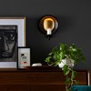 Metal Iron Wall Mounted Pillar Candle Holder Taper Candle Holder Modern Decorative Candle Sconce Candle Display Stand - 2 of 4