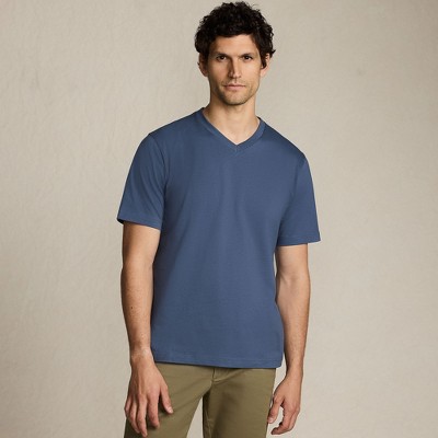 Lands' End Men's Super-T Short Sleeve V-Neck T-Shirt
