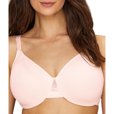 Olga womens Cloud 9 Underwire Contour Full Coverage Bra, Rosewater, 38DD US  at  Women's Clothing store