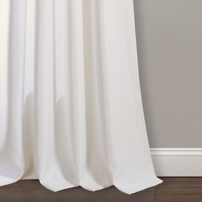 Gray and Yellow Floral Polyester Room Darkening Curtain Panels