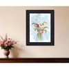 HomeRoots Flourish Black Framed Print Wall Art - 2 of 4