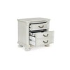 Signature Design by Ashley Montelaine Traditional 3-Drawer Nightstand with Hidden Tray, Antique White - 3 of 4