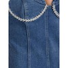 Women's Rhinestones Trim Mini Dress - Steps New York - 4 of 4