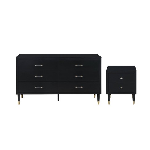 West elm on sale black dresser