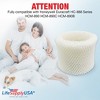 LifeSupplyUSA Humidifier Filters Compatible with Honeywell Duracraft HC-888 Series HCM-890 HCM-890C HCM-890B - 2 of 4