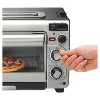Hamilton Beach 2-in-1 Toaster & Oven Combo: Countertop Toaster Oven, Broiler, Warmer, Fits 9" Pizza, 1450W, Dual Rack Slots - 3 of 4