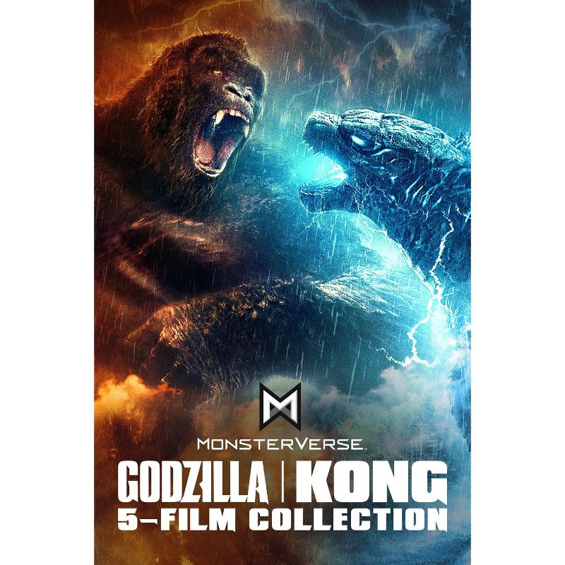 Godzilla x Kong Monsterverse 5 Film Collection (DVD), 1 of 6