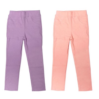 lavender and pink