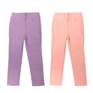 Wrapables Faux Jean Skinny Leggings for Girls (Set of 2) - 1 of 4