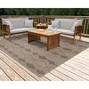 Liora Manne Monaco  Indoor/Outdoor Area Rug  Taupe.. - 3 of 4