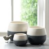 Sullivans Set of 3 Small Ceramic Planters 5"H, 4.5"H, & 3"H Multicolored - 4 of 4