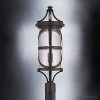 Urban Ambiance Luxury Rustic Outdoor Post / Pier Light,  26-1/2" x 9",  Olde Bronze Finish, UHP1180 - 3 of 4