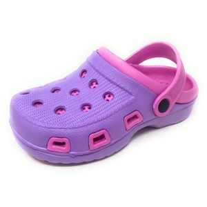 JEFFRICO Breathable Clogs for Kids Girls Garden Shoes Swim Beach Comfort Clog - 1 of 4