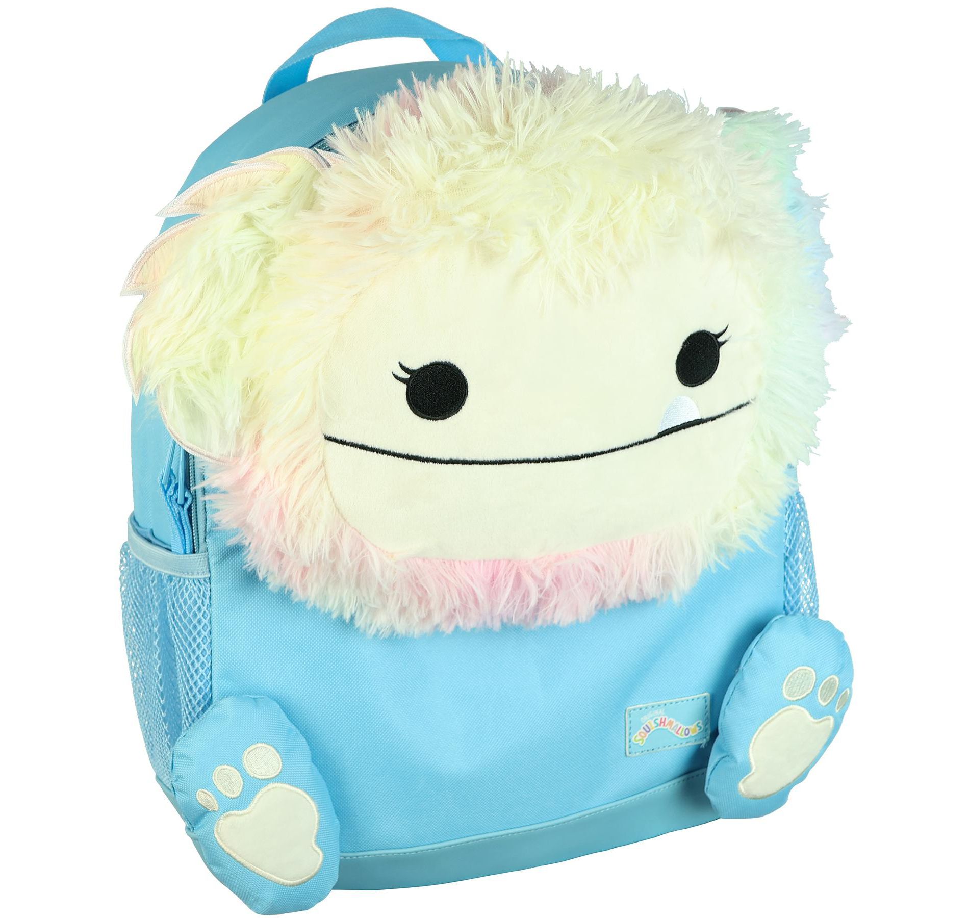 Intimo Squishmallows Backpack Zozo the Bigfoot 16" Plush Character Bag Multicolored