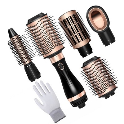 Nicebay Hair Dryer Brush Blow Dryer in One, Hair Dryer and Styler Volumizer with Negative Ion Anti-frizz Ceramic Titanium Barrel
