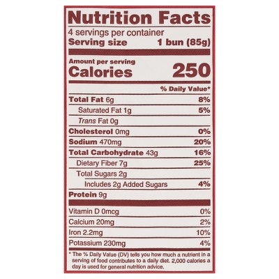 La Brea Bakery Pretzel Sausage Buns - 12oz