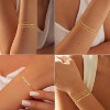 Gold Bracelets for Women Non Tarnish, 14K Gold Plated Chunky Cuff Bracelet Gold Bangles Bracelet for Women Trendy - 4 of 4