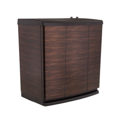 Alliance Dark Brown Evaporative Humidifier with Copper Finish