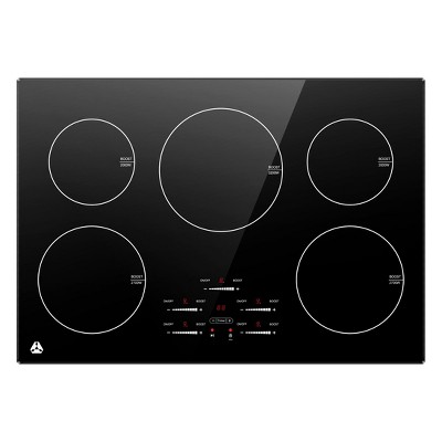 30-inch Induction (10600W),9-storey electric stove,Sliding touch screen control Burner,individual timer,Overflow protection function,Built-in Design