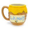 Silver Buffalo Disney Winnie the Pooh Honey Pot Sculpted Ceramic Mug | Holds 23 Ounces - 2 of 4
