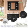 Bathroom Vanity Cabinets 36 Inches With Medicine Cabinet, Bathroom Floor Cabinets With 2 Soft Closing Doors And 4 Drawers-Cuddlewood - 3 of 4